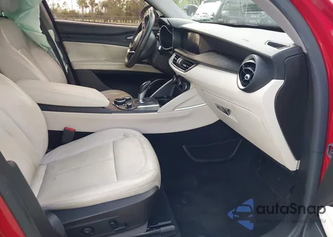 2019 Alfa Romeo Stelvio Rwd z USA, uszkodzony, nr VIN ZASPAJAN1K7C57228